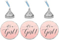 Andaz Press Blush Pink Rose Elegant Party Baby Shower Collection, Small Round by AndazPress