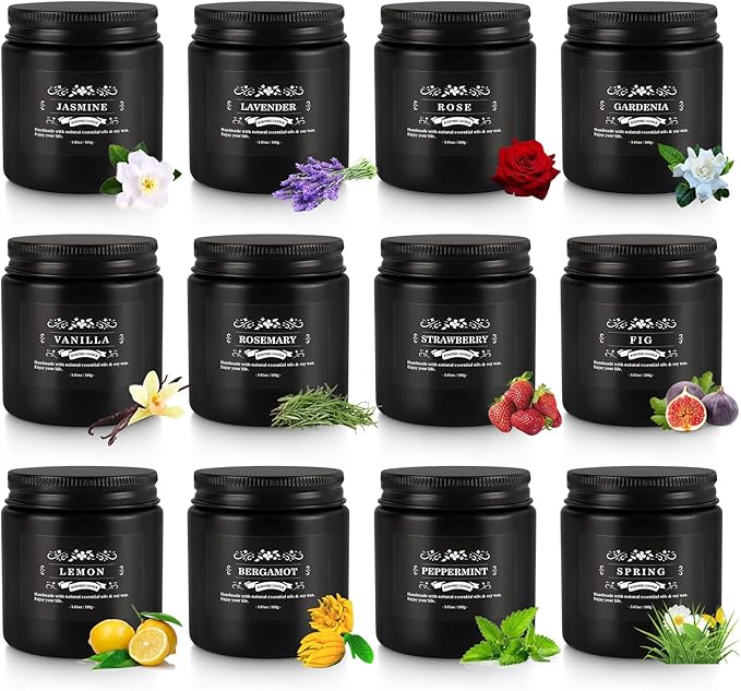 12 Pcs Halloween Scented Candles - Image 2