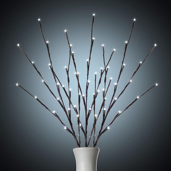 3 Pack Lighted Branches for Vases Plug in by Brightown