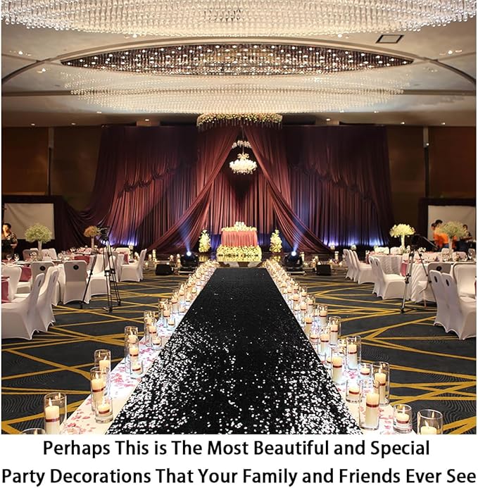 ShinyBeauty Aisle Runner Outdoor Wedding Aisle Runner - Image 4