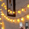 Minetom Globe String Lights, 33 Feet 100 Led Fairy Lights Plug in, 8 Modes by Minetom