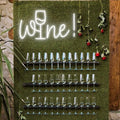 Acrylic Wine Neon Sign for Wall or Window Background Decor, LED Dimmable Bar by HFHungkeong