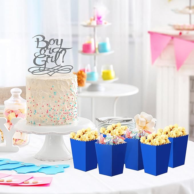 200 Pcs Popcorn Boxes Mini Paper Popcorn Box Cardboard Popcorn Container - Image 8