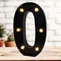 LED Marquee Numbers, 8.58 Inch Led Light Up Numbers by DyingSwan