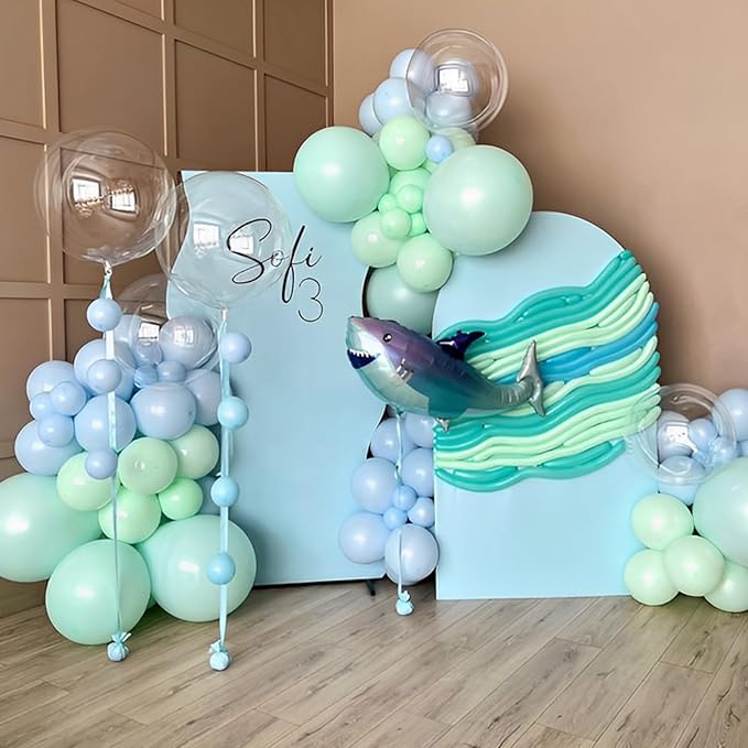 90pack Mint Green Balloons Different Size 18/12/10/5 Inch Pastel Green Balloon - Image 7