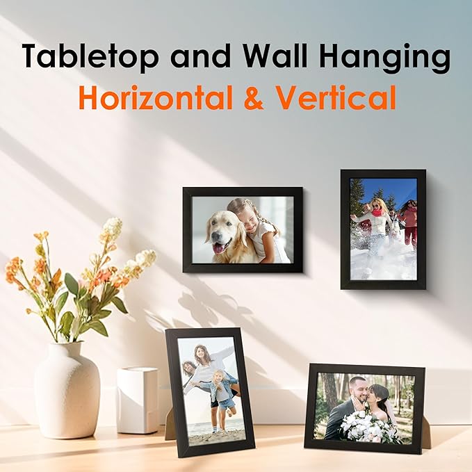 FIXSMITH 4x6 Picture Frame Set of 2, 4x6 Photo Frames - Image 6