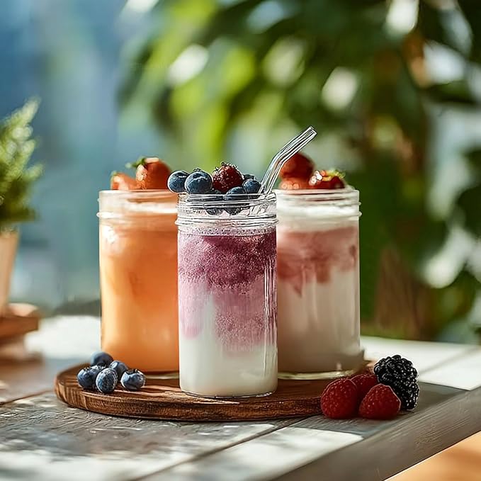 ComSaf 12 oz Mason Jars with Lids 6 Pcs, Regular Mouth Canning Jars with Seal - Image 7