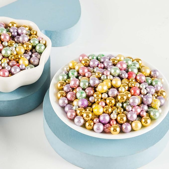 Kasvan Pastel Pearl Sugar sprinkles - Image 5
