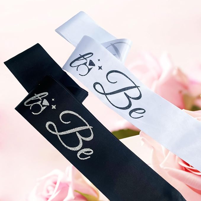 Bride Sash Bachelorette Party Bride and Groom to Be Sash - Image 5