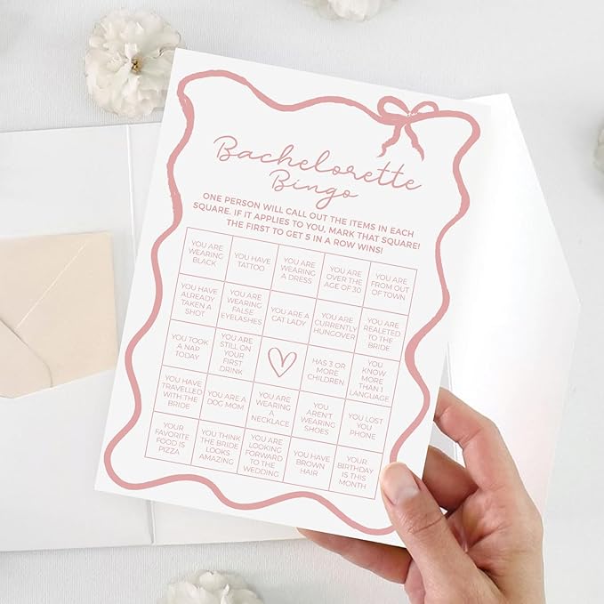 DEEKA 30 PCS Bridal Shower Games Card - Image 6