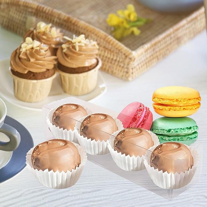 50 PCS Clear Favor Boxes, Macaron Gift Boxes - Image 6