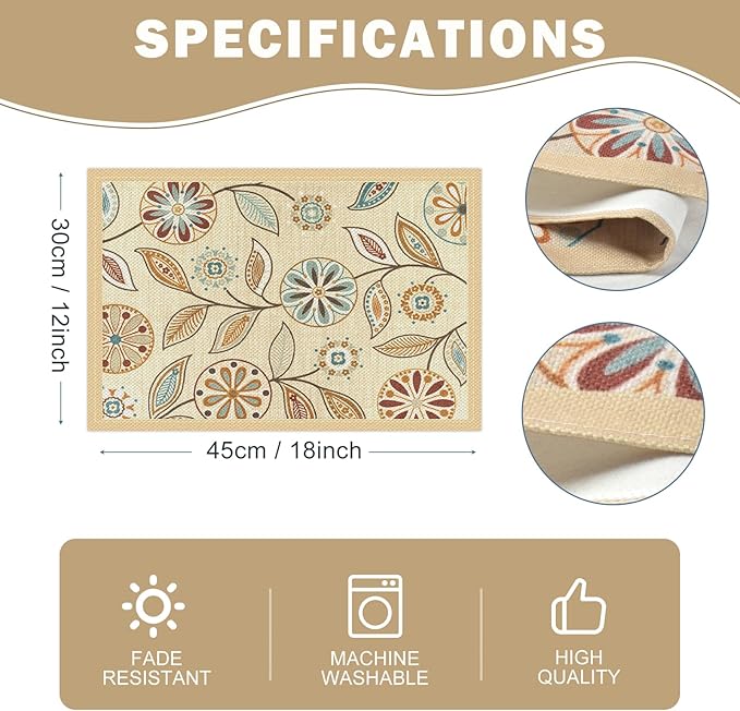 Snycler Table Runner Boho Table Runners Vintage Elegant Farmhouse Table Center - Image 5