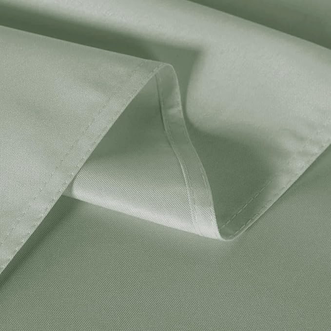 sancua 2 Pack Sage Green Tablecloth 60 x 102 Inch, Rectangle Table Cloth - Image 7