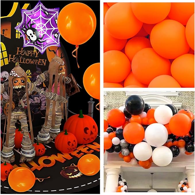 110pcs Orange Balloon 12 inch - Image 6