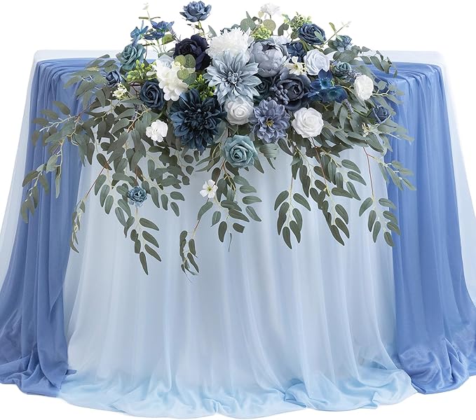 TINGE TIME Artificial Sweetheart Flower Swag by TINGETIME