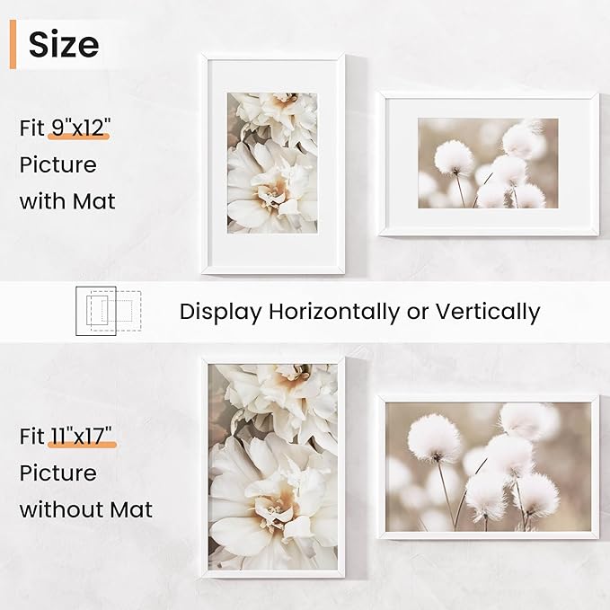11x17 inch Picture Frame, 11x17 Photo Frames - Image 3