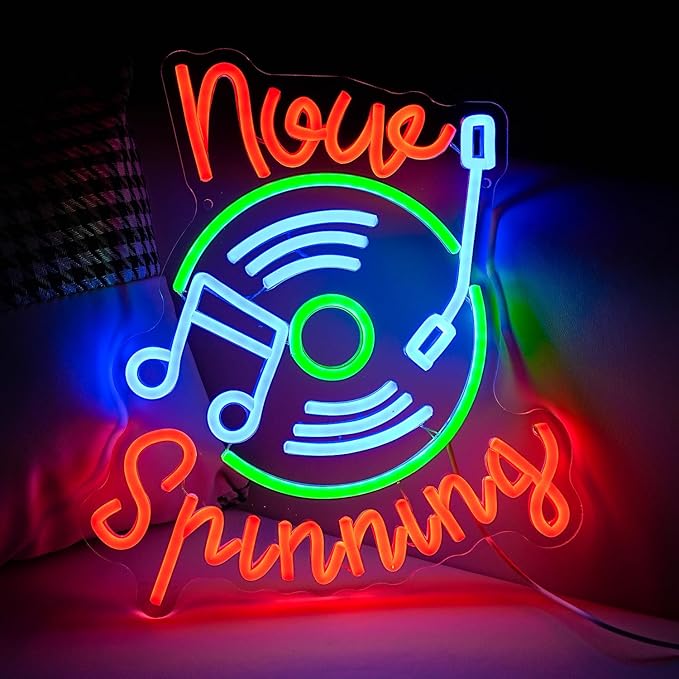 Record Neon Sign Led Music Sign Neon Light - Image 5