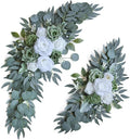 ponatia Wedding Arch Flowers, Artificial Sage Green Wedding Flowers by ponatia