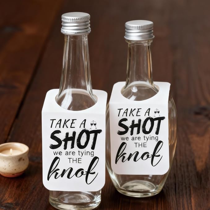 Take a Shot We are Tying The Knot Tags - Image 5