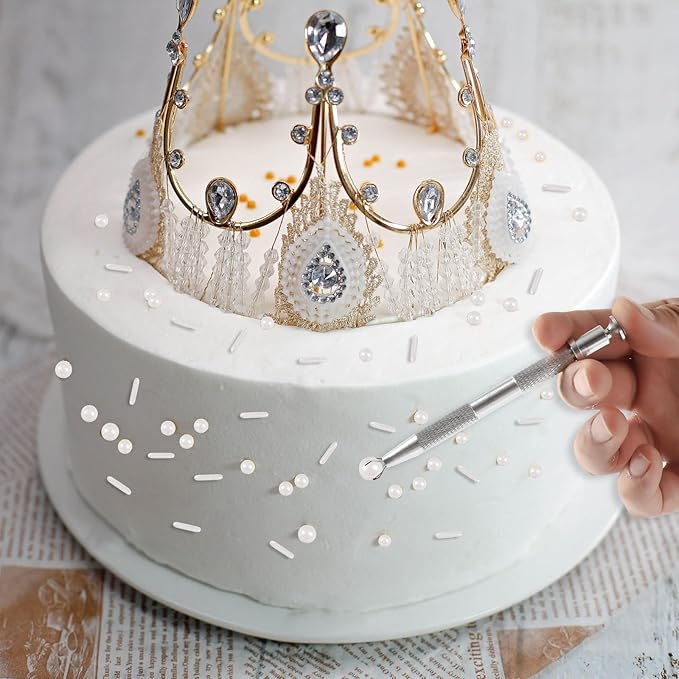 Kasvan White Mix Sugar Sprinkles - Image 3