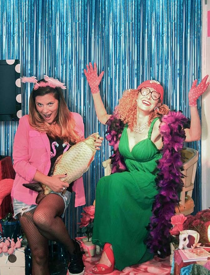 Foil Fringe Curtains Party Decorations - Image 8