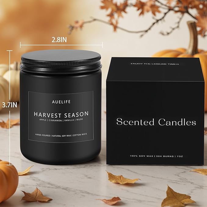 Fall Candle-Maple Syrup Latte Scented Candles - Image 7