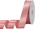 Rose Gold Satin Ribbon 1 inch X Continuous 50 Yards, Single Face Polyester by Kryvusribbon