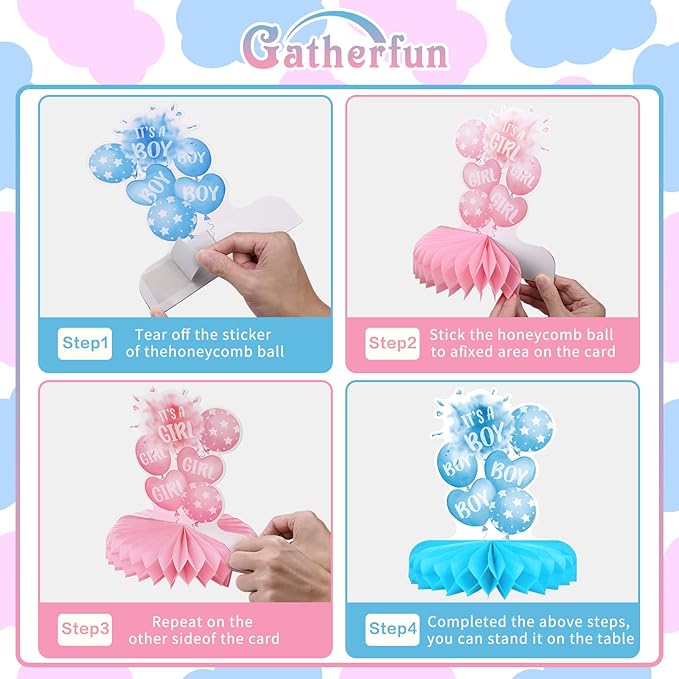 Gender Reveal Decoration Set - Image 3