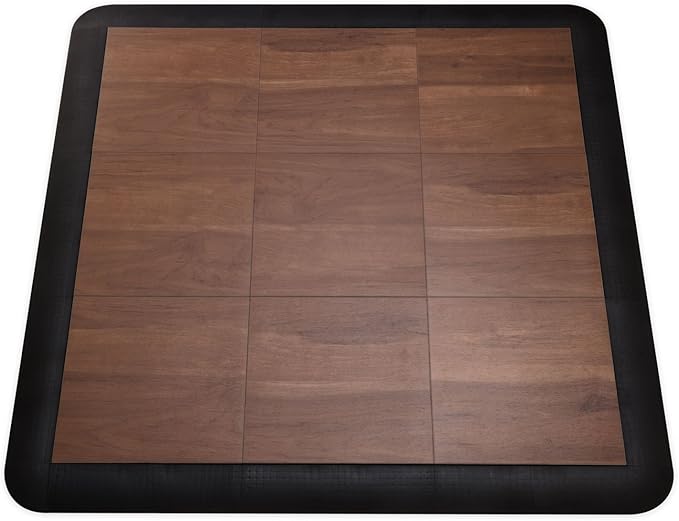 Big Floors 3X3DKMAPLEFLOOR Interlocking Lightweight Plastic Modular Dance Floor - Image 2