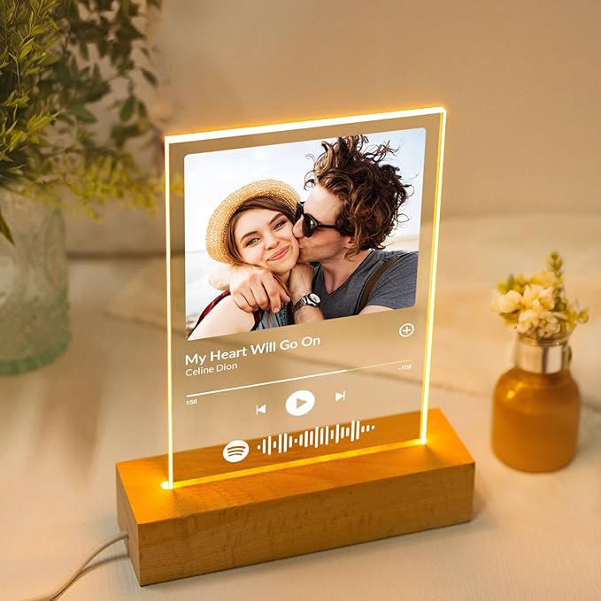 Custom Spotify Plaque, Customized Acrylic Song Plaque/Glass Album Cover - Image 4