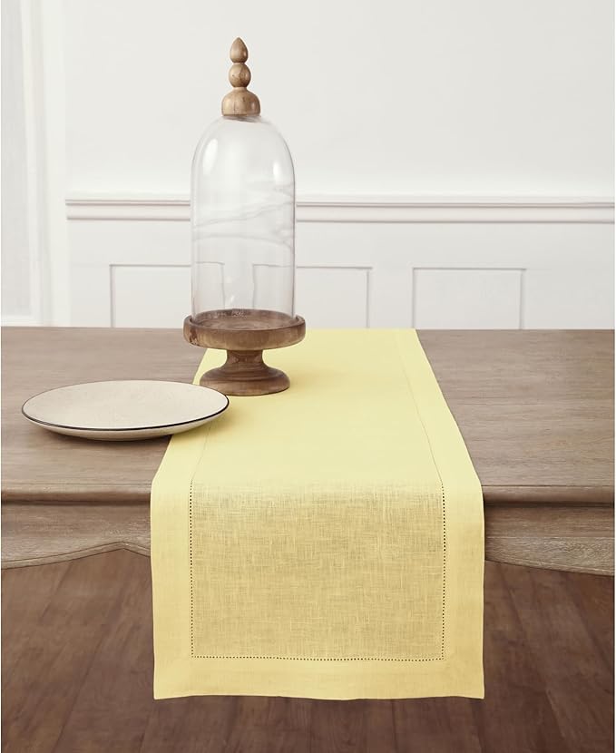 Solino Home Linen Table Runner 90 Inches Long by SolinoHome
