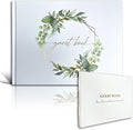 Mr&MrsGifts Elegant Wedding Guest Book Wedding Reception Hard Cover Guest Sign by MrMrsGifts