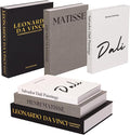 Elegant Linen Set of 3 Decorative Books by UpstartDecor
