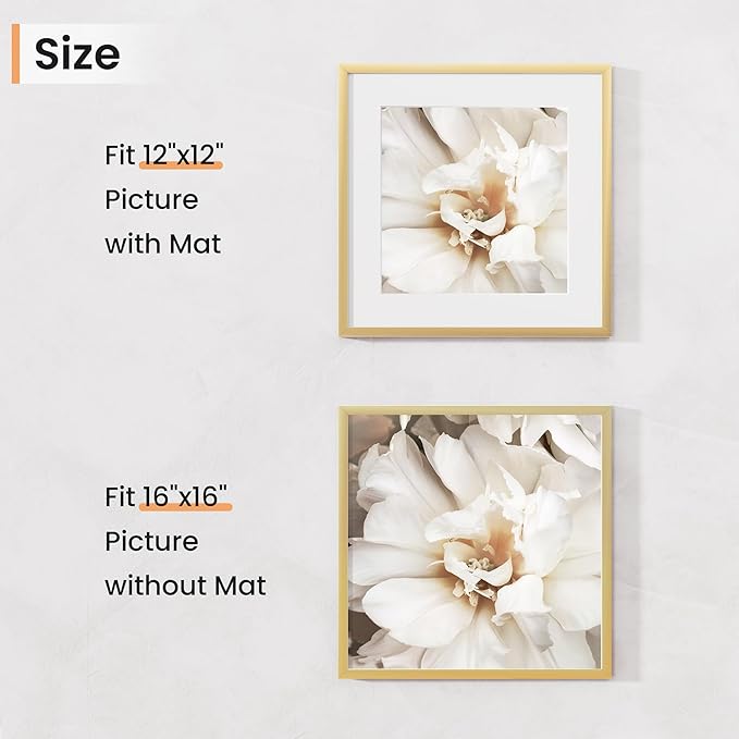 16x16 inch Picture Frame, 16x16 Photo Frames - Image 3