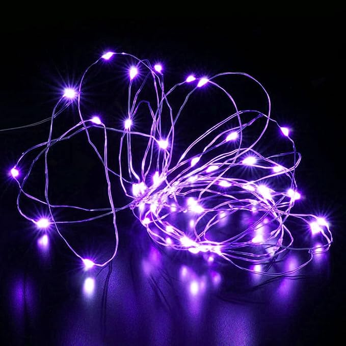 Aogist Led Fairy Lights 3 Modes Battery Operated String Lights Waterproof - Image 4