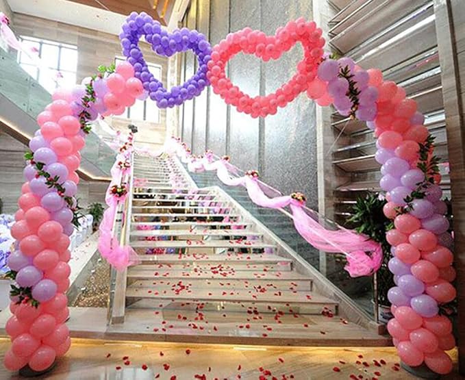 120 PCS Decorative Balloons Rings Balloon arch Convenient Clip Connector - Image 6