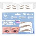 Bliss and Beyond USA Eyebrow Tattoo Stickers Waterproof – 30-Pair Deluxe Box | by BlissandBeyondUSA