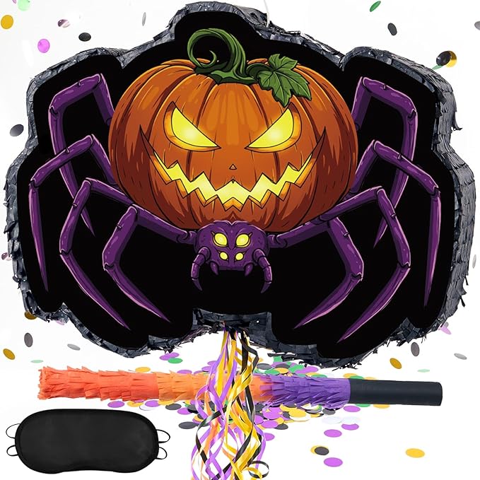 WERNNSAI Halloween Spider Piñata - Image 2