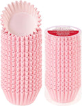 Caperci Grease-Resistant Standard Pink Cupcake Liners 150 Counts by Caperci