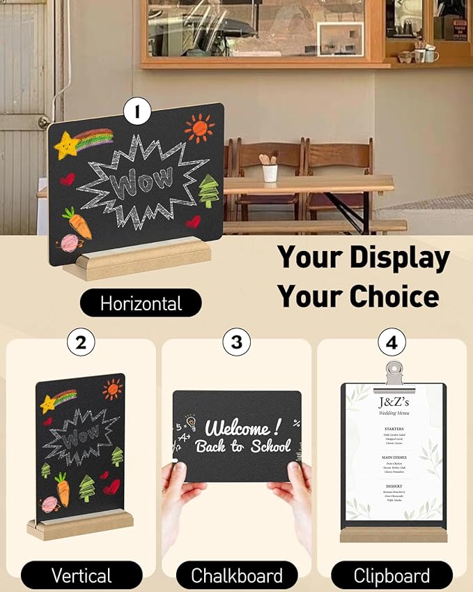 Uniclife Small Chalkboard Sign - Image 3
