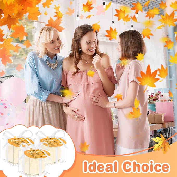 30 Set Pumpkin Soap Baby Shower Favors, Mini Pumpkin Soap Baby Shower - Image 7