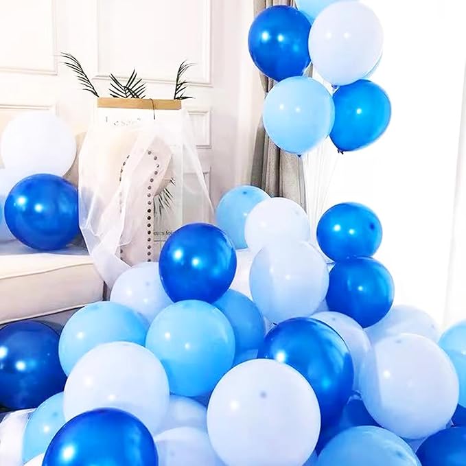 KAWKALSH Light Blue Balloon 12 Inch - Image 4