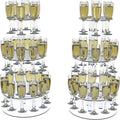 Champagne Tower, Circle Acrylic Champagne Display Rack Stand by LaumffonOfficial
