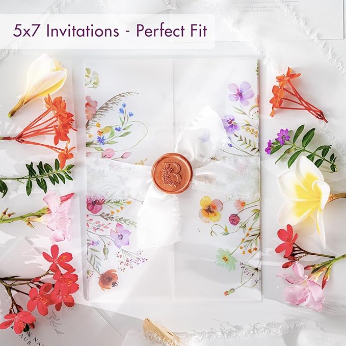 50 Pack Pre-Folded Vellum Jackets - Image 4