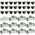 24pcs Bridesmaid Proposal Gifts 4.1inch Bachelorette Matte hair Claw Clip by Ciulaiy