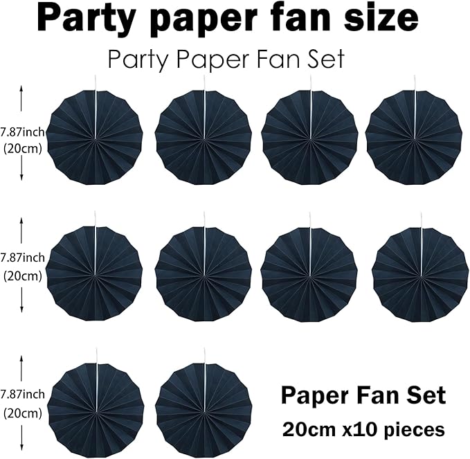Black Party Decorations, Halloween Decor Events Accessories, Anniversary - Image 2