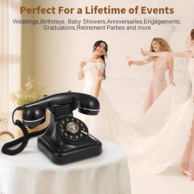 Audio Guest Book Wedding Phone, Audio Guest Book Record Customized Audio - Image 3
