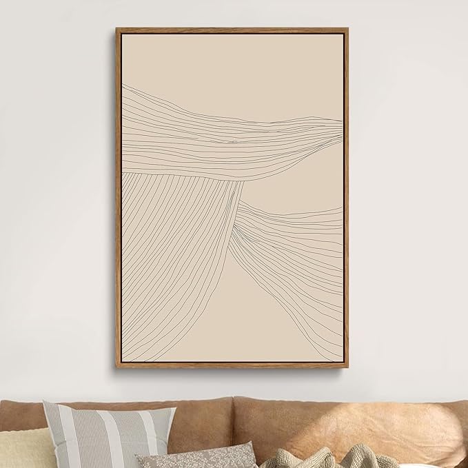 myusuar 3 Piece Large Modern Abstract Canvas Framed Wall Art - Image 9