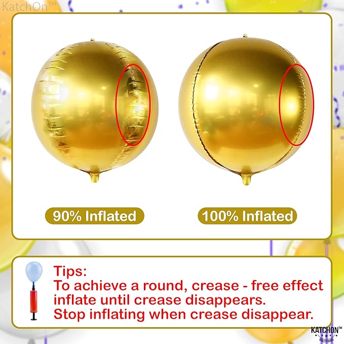 KatchOn, Big Gold Foil Balloon - Image 3