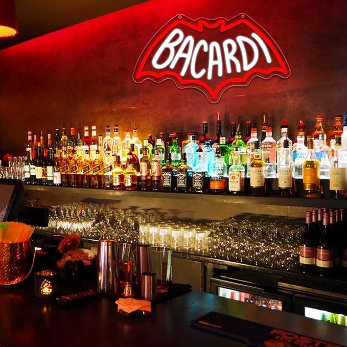 Bacardi Rum neon commercial sign - Image 3
